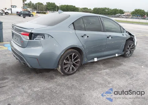 2021 Toyota Corolla Se from USA, damaged, VIN JTDS4MCE3MJ071723